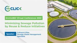 Minimising Sewage Pollution by Reuse & Reduce Initiatives